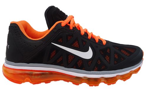 Tênis Nike Air Max 2011 Preto e Laranja MOD:10316