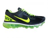 Tênis Nike Air Max 2013 Preto e Verde MOD:10772