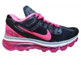 Tênis Nike Air Max 2013 Preto e Rosa MOD:10852