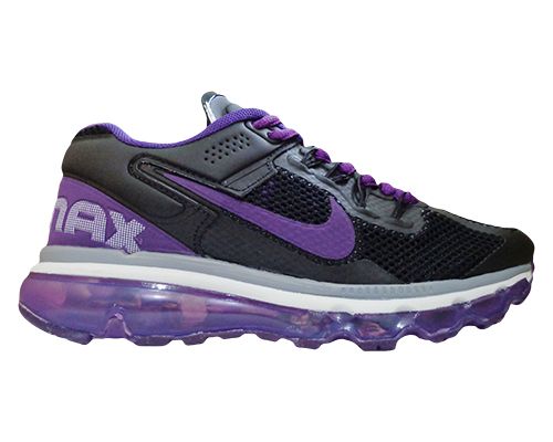 Tênis Nike Air Max 2013 Preto e Roxo MOD:10853