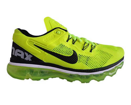 Tênis Nike Air Max 2013 Verde e Preto MOD:10749