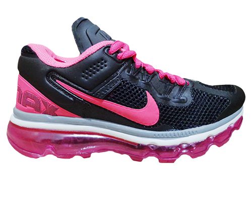 Tênis Nike Air Max 2013 Preto e Rosa MOD:10852