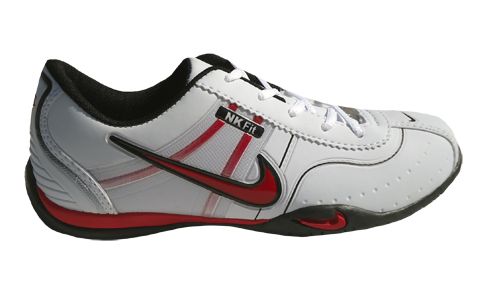 Tênis Nike Fit Branco e Vermelho MOD:10097 [1 Linha]